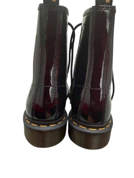 New! Dr. Martens Black Patent Lace-Up Boots Size 7 - Picture 4 of 4